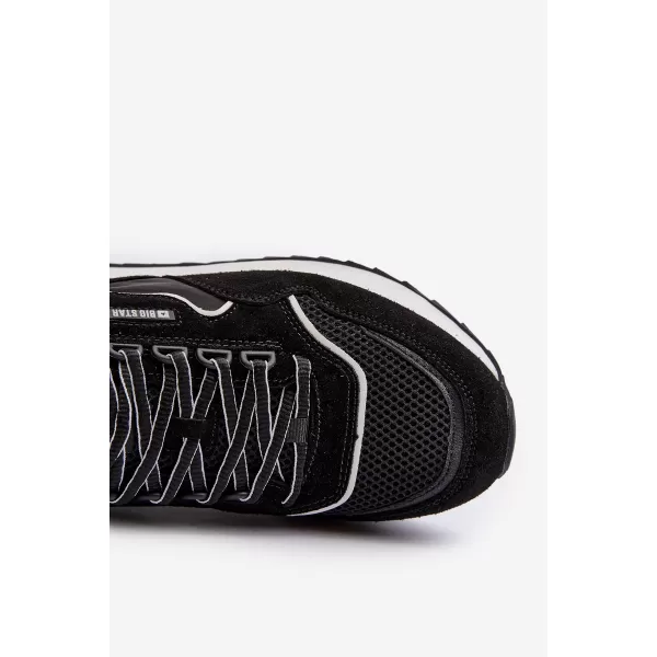  Pánske tenisky BIG STAR NN174321 BLACK Big Star Shoes 