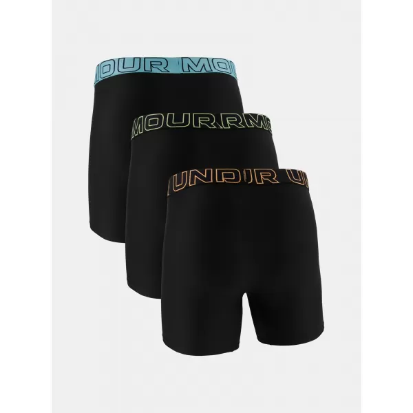  Pánske boxerky UNDER ARMOUR M UA PERF TECH 6IN (3KS) 1383878-003 ČERNÁ 
