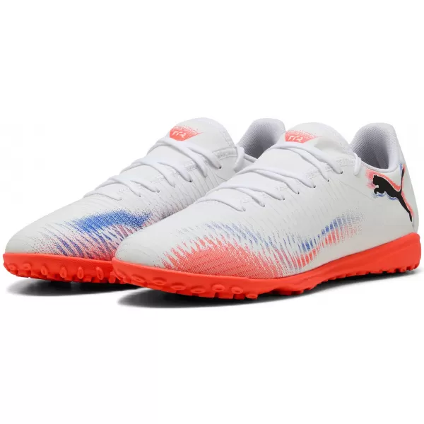  Čižmy PUMA FUTURE 8 PLAY TT 108605-01 WHITE/ BIELA/PUMA ČIERNA/ŽIARIACA ČERVENÁ 