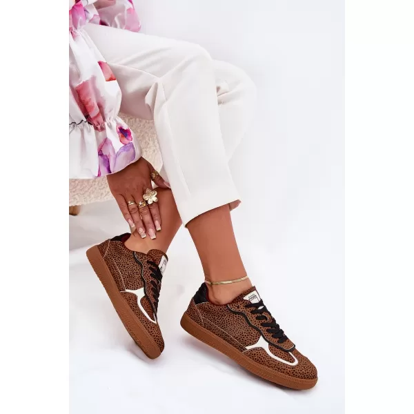  Dámske tenisky LOPEZ JUST DARE SS2D4016 BROWN/BEIGE Daniel Lopez Just Dare 