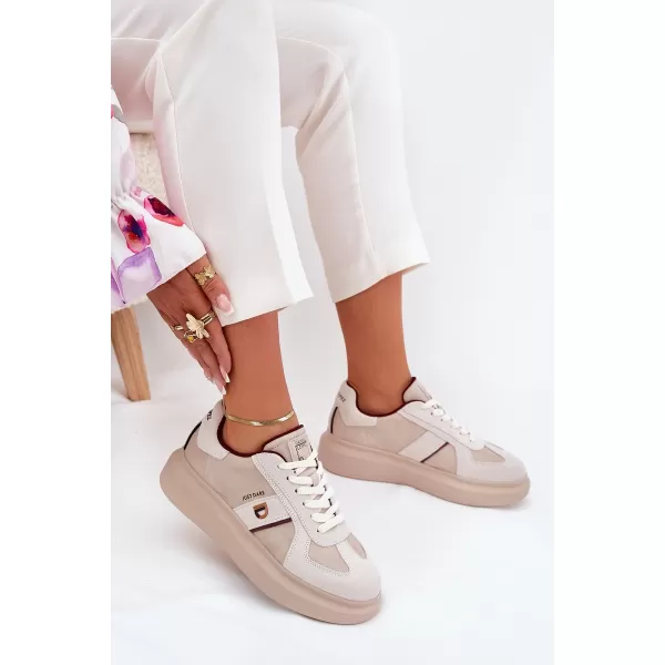  Dámske tenisky LOPEZ JUST DARE SS2D4003 BEIGE Daniel Lopez Just Dare 