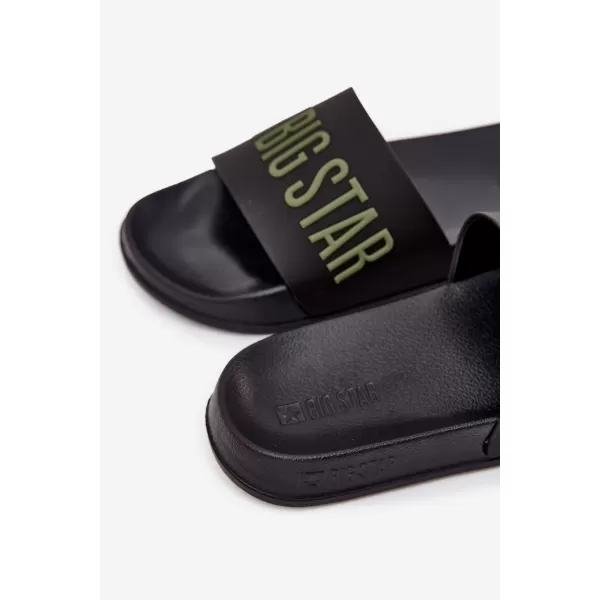  Pánske šľapky BIG STAR SS174359 BLACK Big Star Shoes 