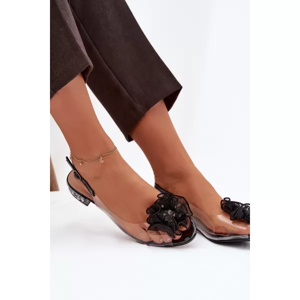  Dámske sandále D&A MR52-230 BLACK 