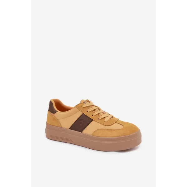  Dámske tenisky BIG STAR TT274166 YELLOW Big Star Shoes 