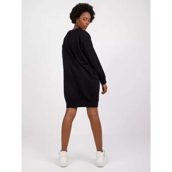  Dámske šaty BASIC FEEL GOOD RV-TU-5184.93P NOIRE 