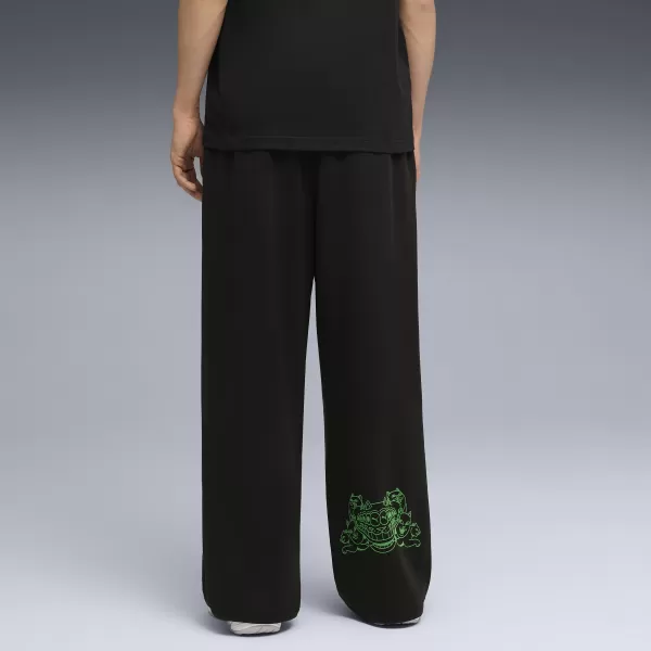  Pánske nohavice PUMA X RIPNDIP SWEATPANTS 632416-01 PUMA ČIERNA 