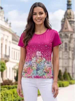 Dámske tričko ALTISPORT HELINA ČERVENÁ