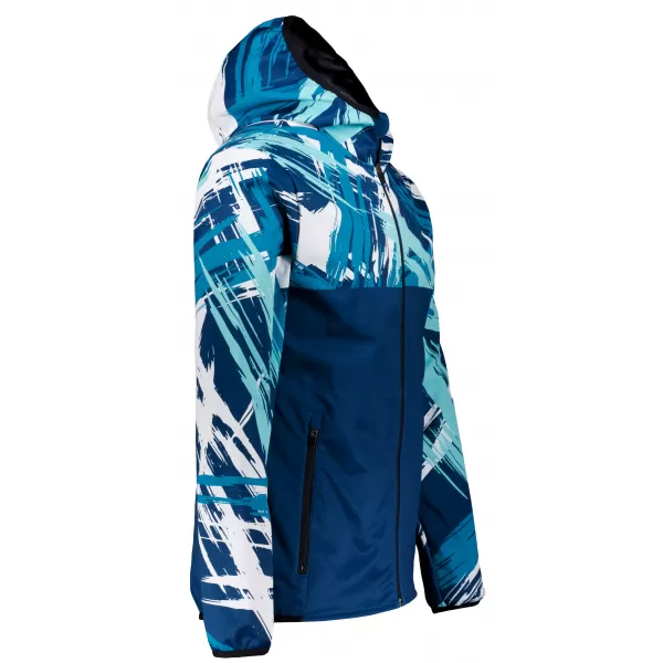  Pánska softshellová bunda premium ALTISPORT VOJ/ALM039JACK01 NÁMORNÁ MODRÁ 