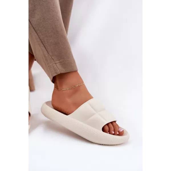  Dámske šľapky LEE MAYA 50251016 BEIGE 