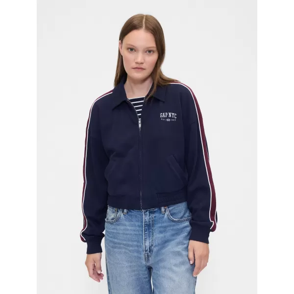  Dámska bunda GAP LOGO TRACK JACKET 799269-01 NAVY UNIFORM 