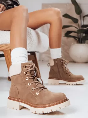 Dámske topánky DSTREET ZY1291 KAKI