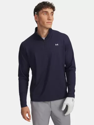 Pánske tričko UNDER ARMOUR UA T2G 1/4 ZIP 6010129-410 MODRÁ
