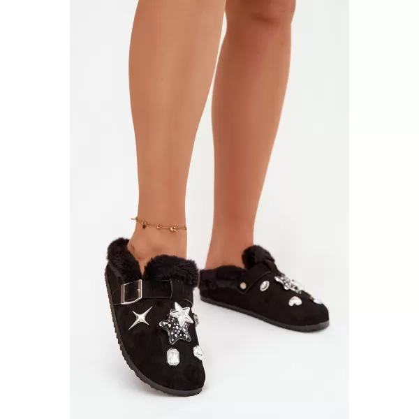  Dámske šľapky BOTO THALORA 40801 BLACK 