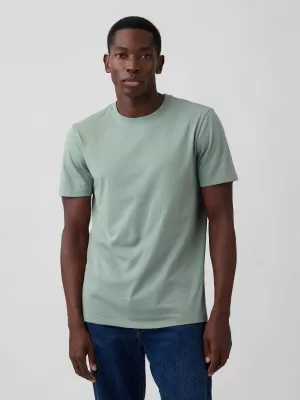 Pánske tričko GAP LOGO CREW TEE 842063-75 ICEBERG GREEN