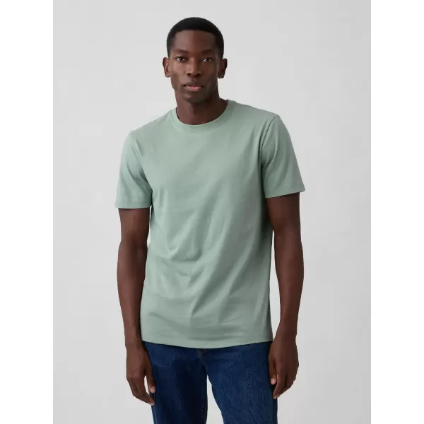  Pánske tričko GAP LOGO CREW TEE 842063-75 ICEBERG GREEN 