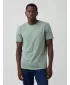 Pánske tričko GAP LOGO CREW TEE 842063-75 ICEBERG GREEN