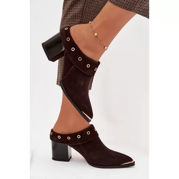  Dámske topánky D&A CR61-3059 BROWN 