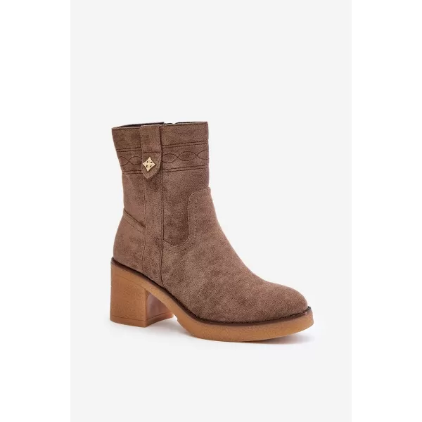  Dámske topánky BOTO VAILIA 33844 BROWN 