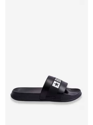 Pánske žabky BIG STAR LL174458 BLACK Big Star Shoes