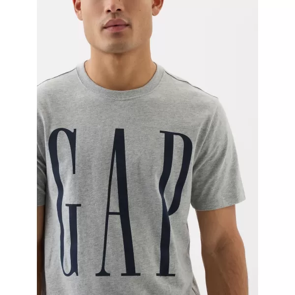  Pánske tričko GAP LOGO TEE 866774-02 HEATHER GREY 
