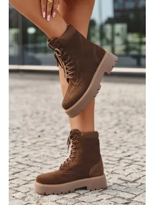 Dámske topánky BIG STAR SS274792 BROWN/BEIGE Big Star Shoes