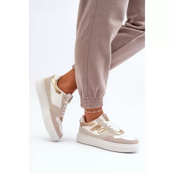  Dámske tenisky BOTO REGINES 30370 WHITE/GOLD 