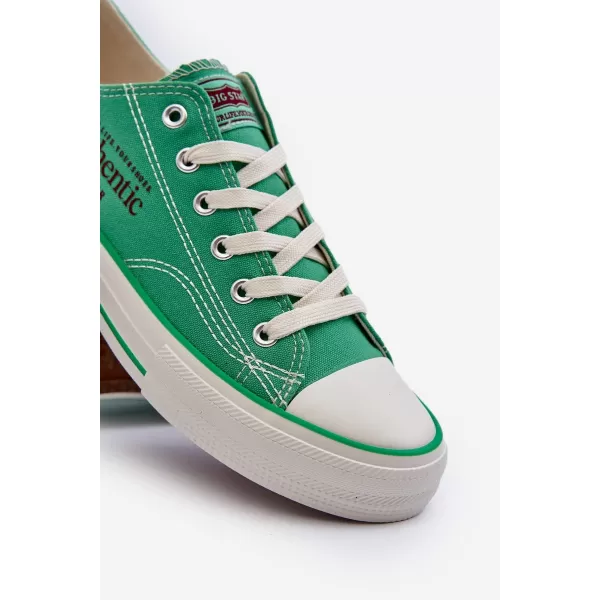  Pánske tenisky BIG STAR NN174062 GREEN Big Star Shoes 