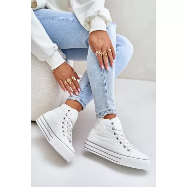  Dámske tenisky BIG STAR OO274A473 WHITE Big Star Shoes 