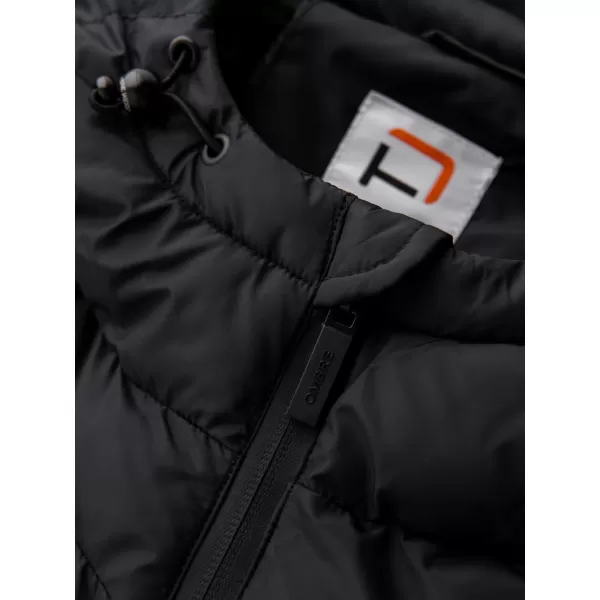  Pánska bunda OMBRE OM-JAHP-0302 ČIERNA 