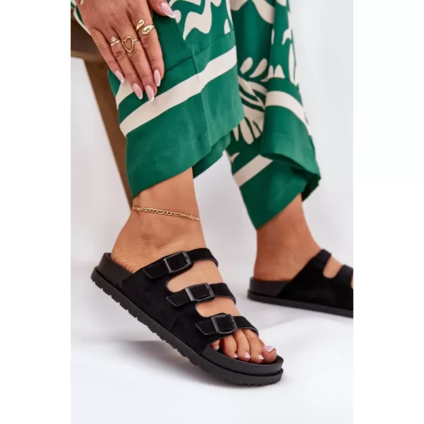 Dámske šľapky BOTO ULIRI 36079 BLACK 