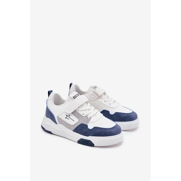  Detské topánky BIG STAR RR374052 WHITE/BLUE Big Star Shoes 