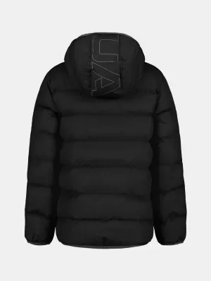 Chlapčenská bunda UNDER ARMOUR PRONTO PUFFER JACKET UJFIM07F-001 ŠEDÁ