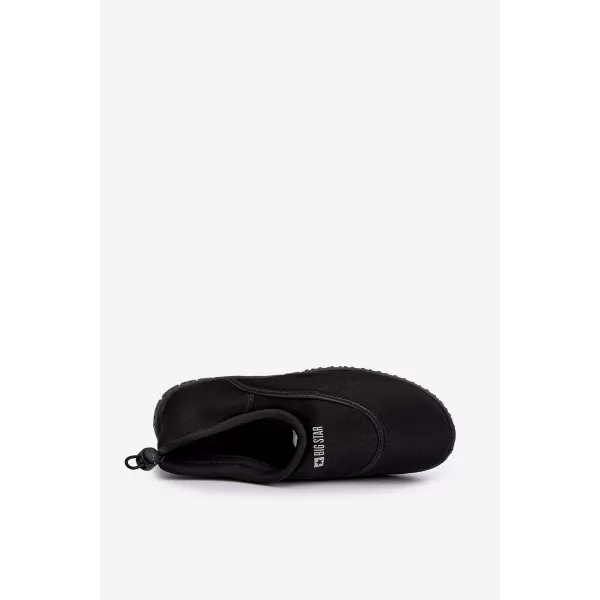  Pánske topánky do vody BIG STAR NN174752 BLACK Big Star Shoes 