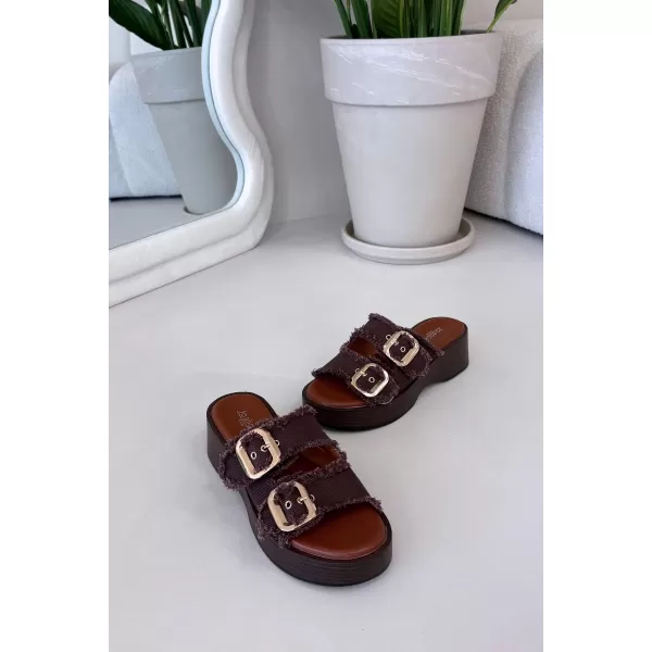  Dámske šľapky BOTO RENELISSE 41325 BROWN 