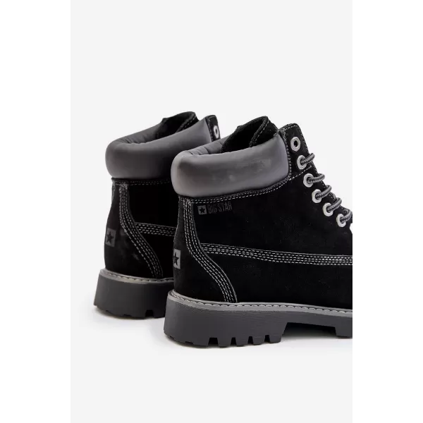  Pánske topánky BIG STAR OO174138 BLACK Big Star Shoes 