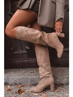 Dámske čižmy BOTO LUCINDA 40118 KHAKI