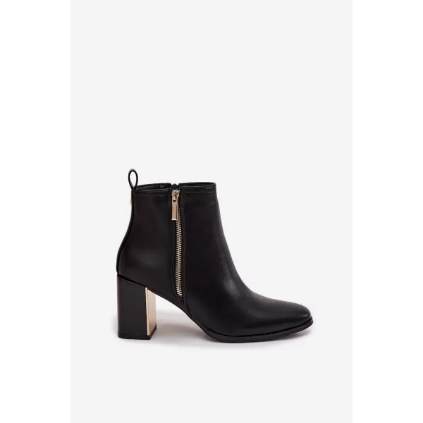  Dámske topánky na podpätku BOTO CAMILYN 40569 BLACK 