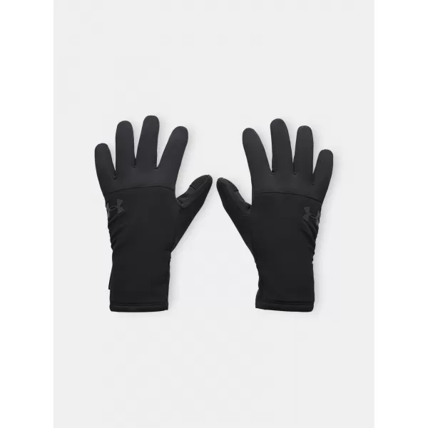  Pánske rukavice UNDER ARMOUR M'S STORM FLEECE GLOVES 6000391-001 ČIERNA 
