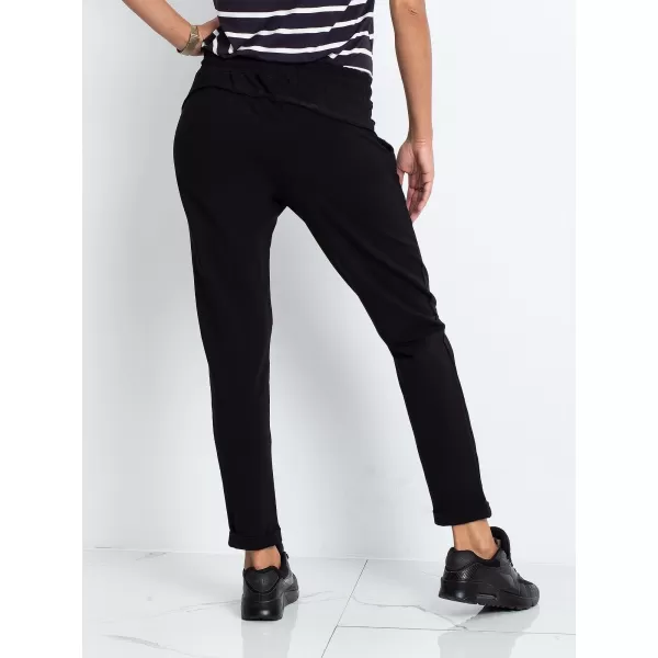  Dámske tepláky BASIC FEEL GOOD RV-DR-3589.09X NOIRE 