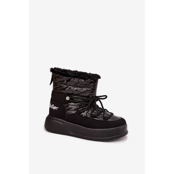  Dámske zimné topánky LEE COOPER LCJ-25-3-3814 BLACK 