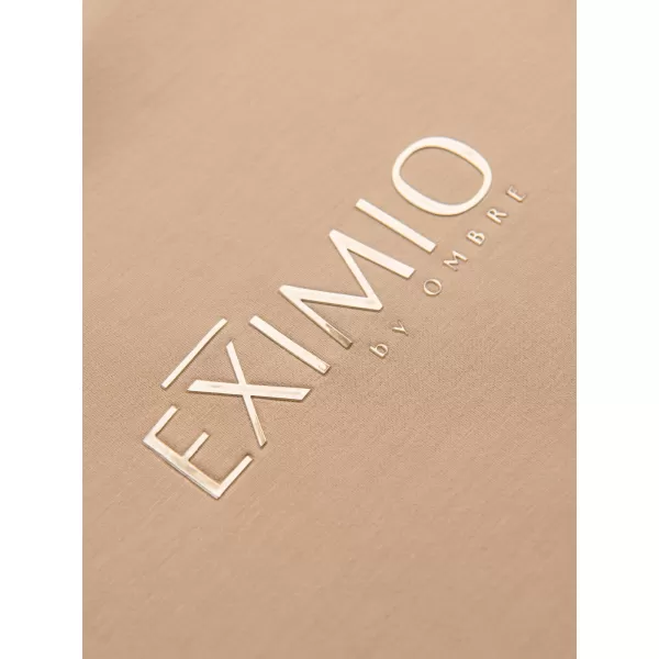  Pánska mikina OMBRE OM-SNBC-0199 BEIGE 