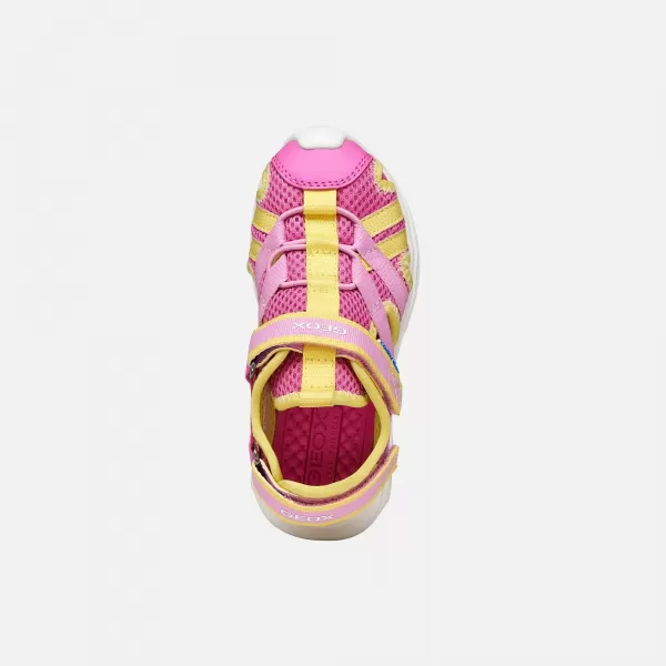  Dievčenské sandále GEOX SANDAL AIRADYUM J55MTB01454C8063 RUŽOVÁ 