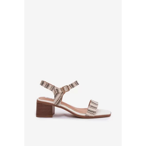  Dámske sandále BOTO SABELA 41688 WHITE 