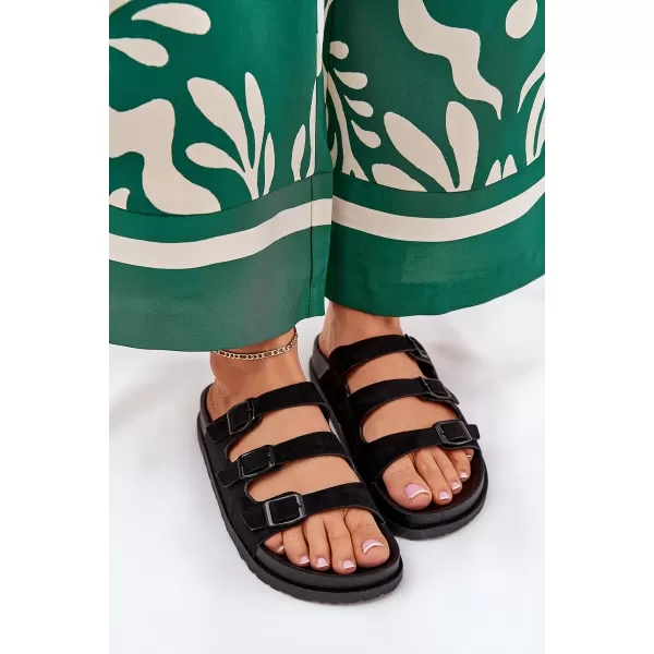  Dámske šľapky BOTO ULIRI 36079 BLACK 