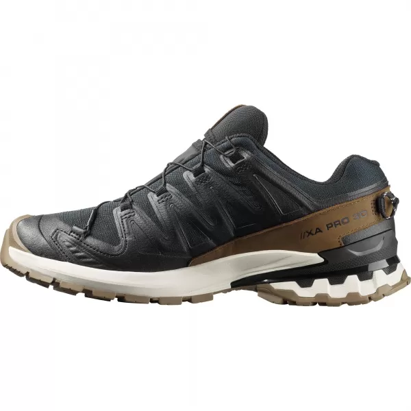  Pánske topánky SALOMON XA PRO 3D V9 GTX LIFELONG M L47963800 BLACK/COYOTE BROWN/VANILLA ICE 