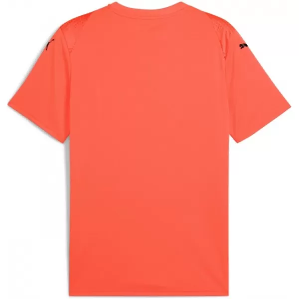  Pánske funkčné tričko PUMA TEAMULTIMATE JERSEY 706280-38 NEON SUN/ NEÓNOVÉ SLNKO/PUMA ČIERNA 