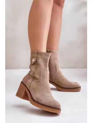 Dámske topánky BOTO VAILIA 33844 BEIGE