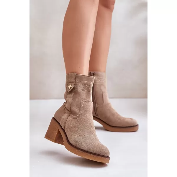  Dámske topánky BOTO VAILIA 33844 BEIGE 