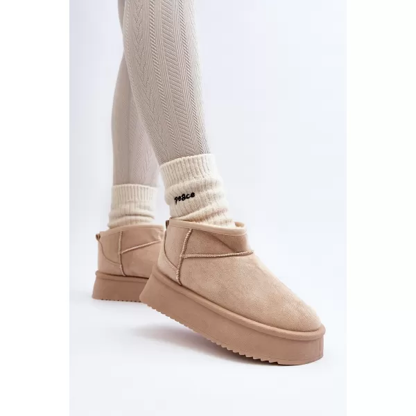  Dámske snehule BOTO CALIKSA 29613 BEIGE 