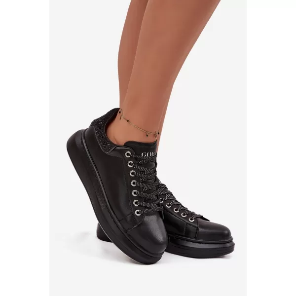  Dámske topánky GOE OO2N4004 BLACK 